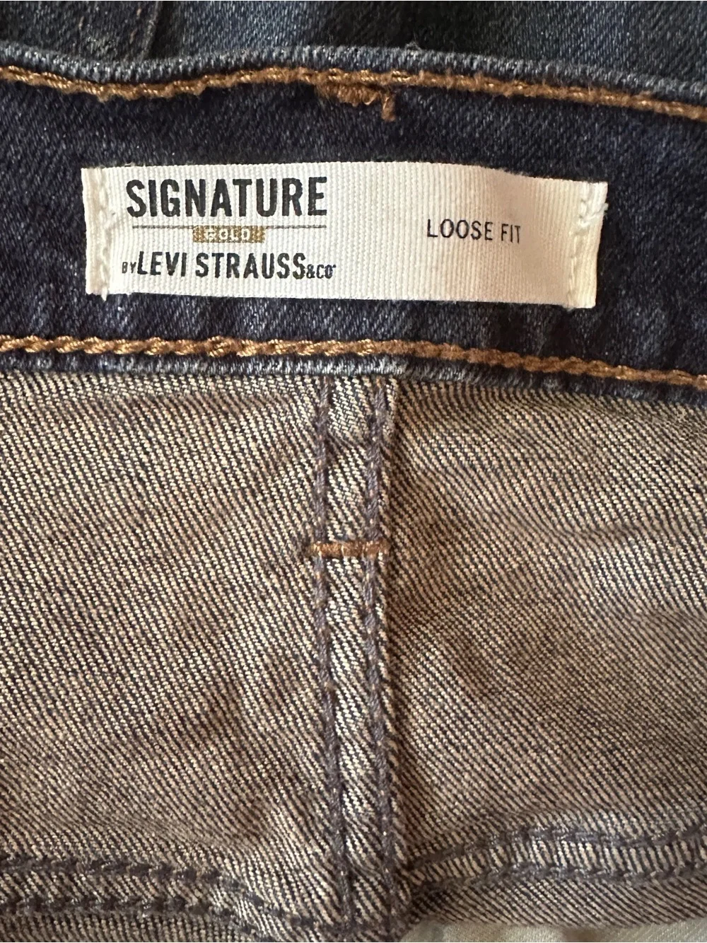 Levi Strauss Loose Fit jeans size 38 X 35.5